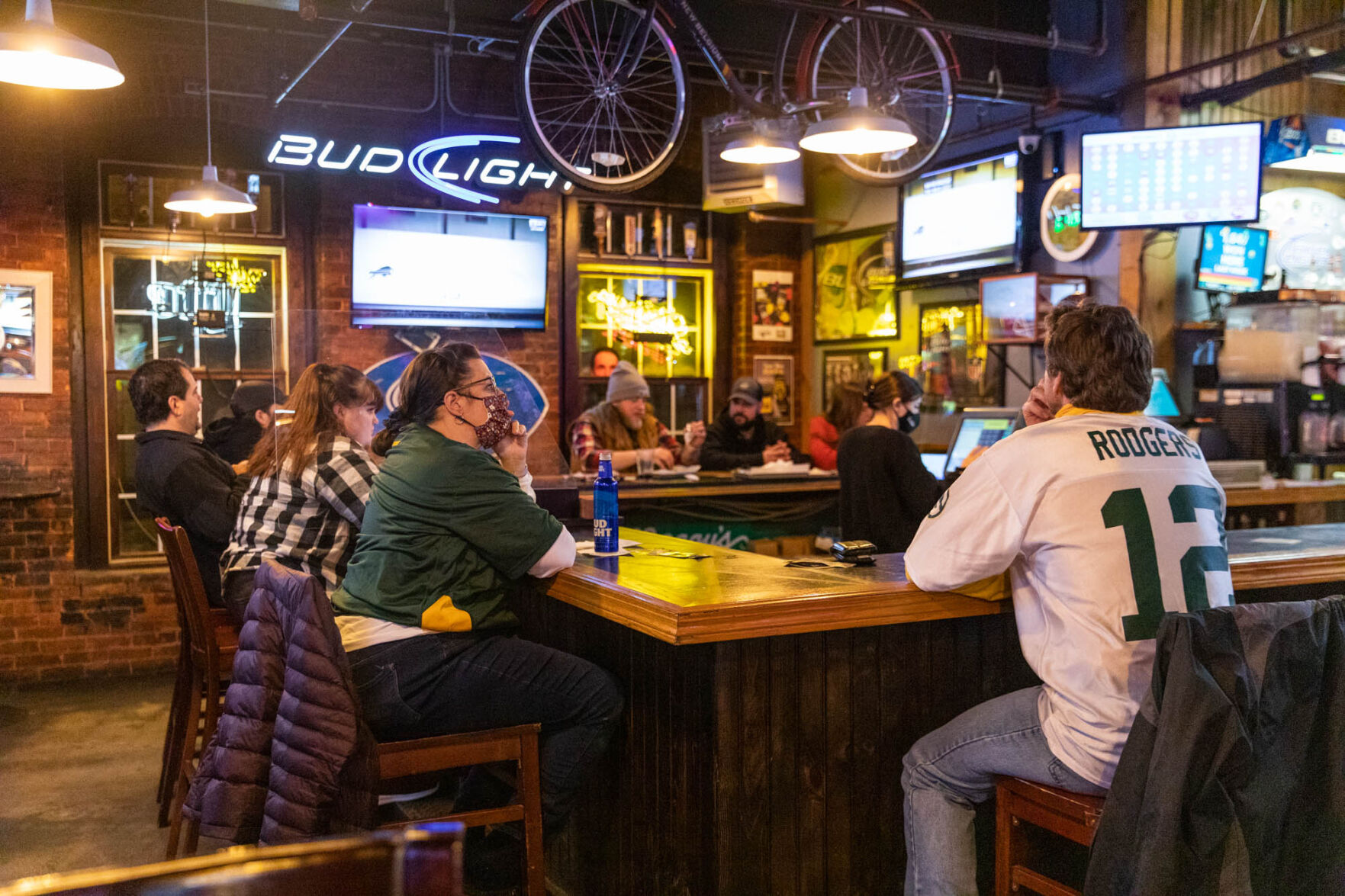 COVID keeps football fans at bay for big Sunday night game